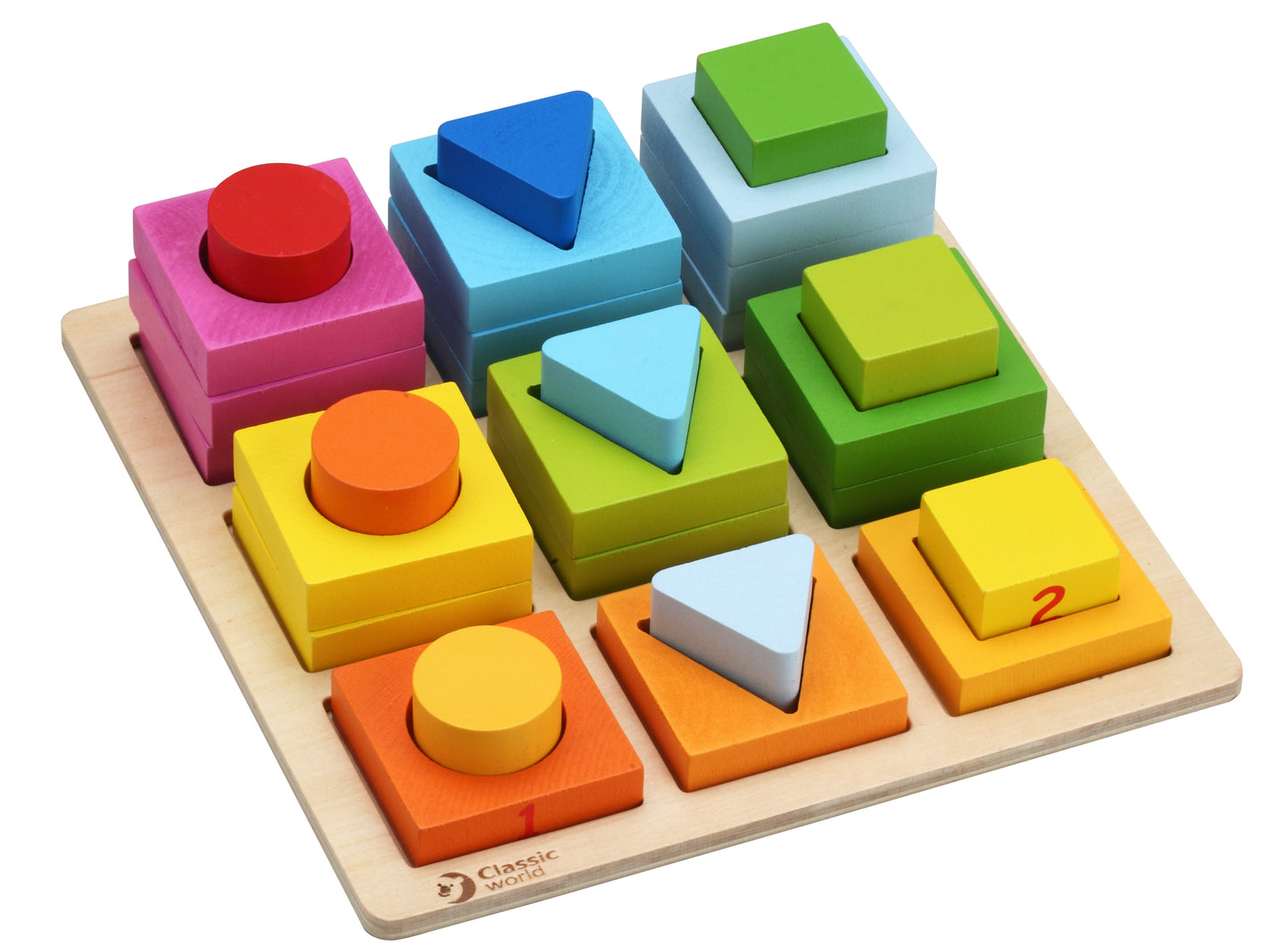 Classic World Geometric Puzzle Blocks