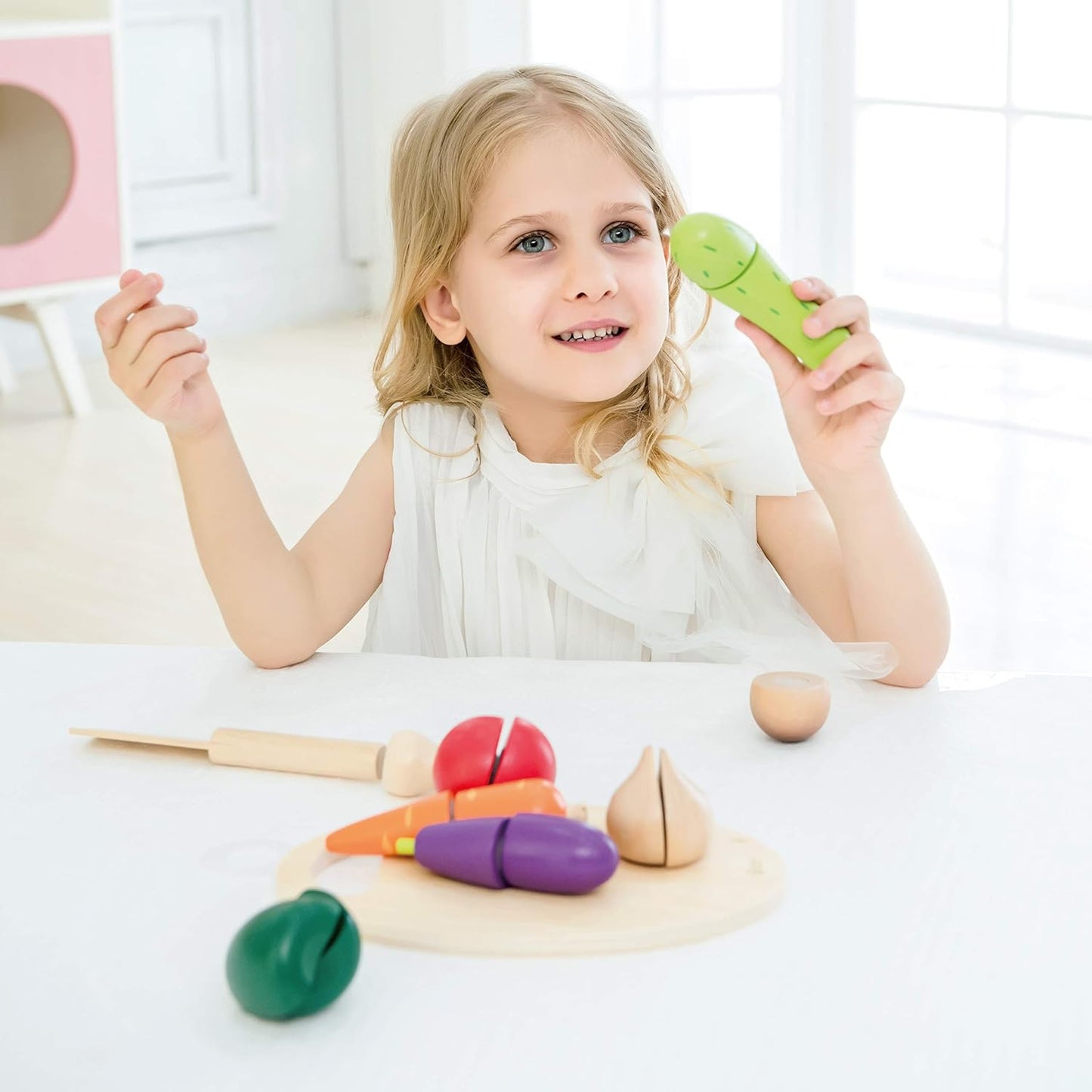 Wooden Cutting Vegetables