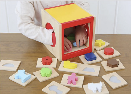 Touch and Guess Puzzle Box