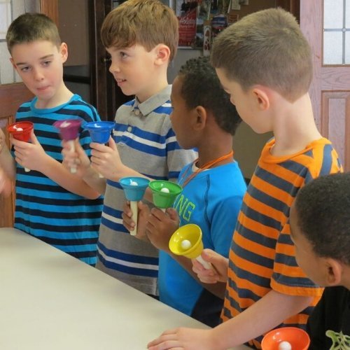 Rainbow Musical Hand Bells - Set of 8