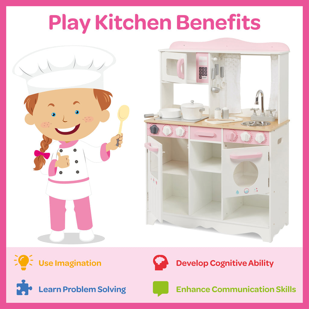 Wooden Play Kitchen