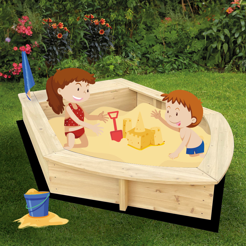 Kid's Boat Sandpit 