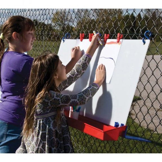 Double Hanging Fence Easel 